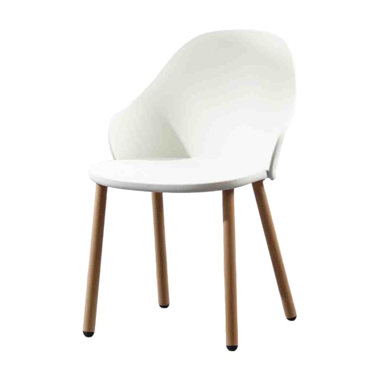 Plastic Chair PP (2 Chairs) - Ergonomic & Stylish | LEUKHOME