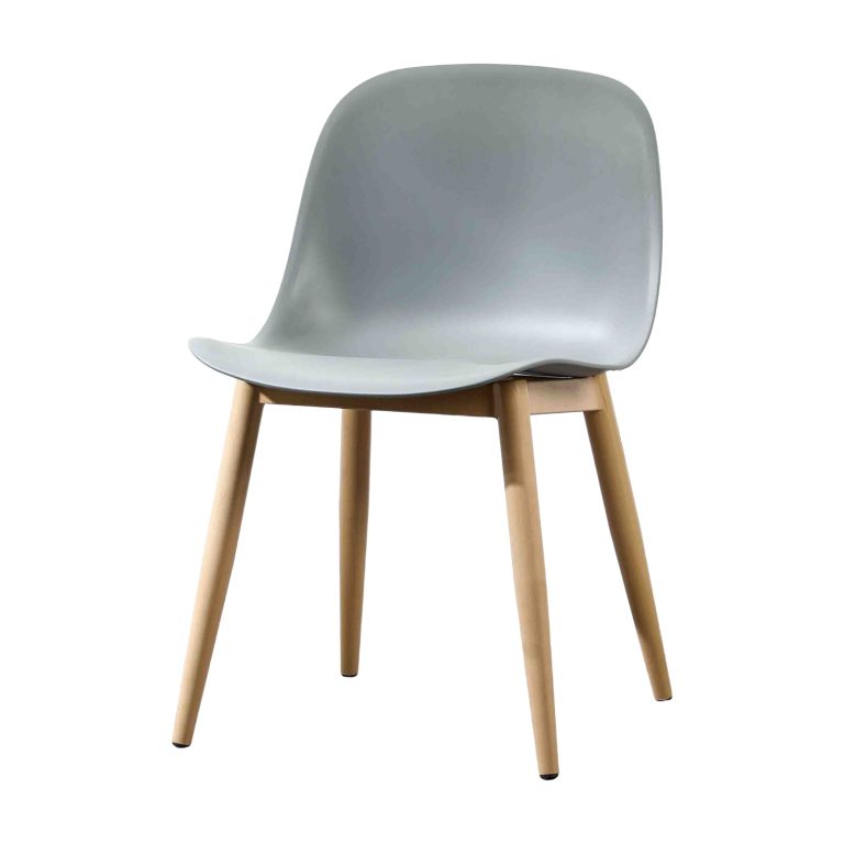 Plastic Chair PP (2 Chairs) - Minimalist Design | LEUKHOME