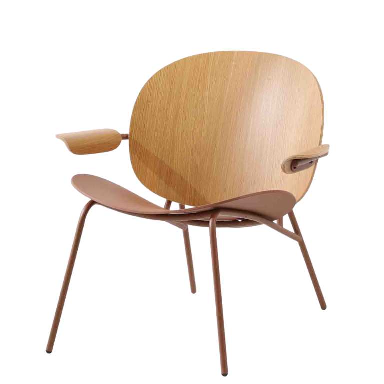 Plastic Chair PP (2 Chairs) - Artistic & Comfortable | LEUKHOME