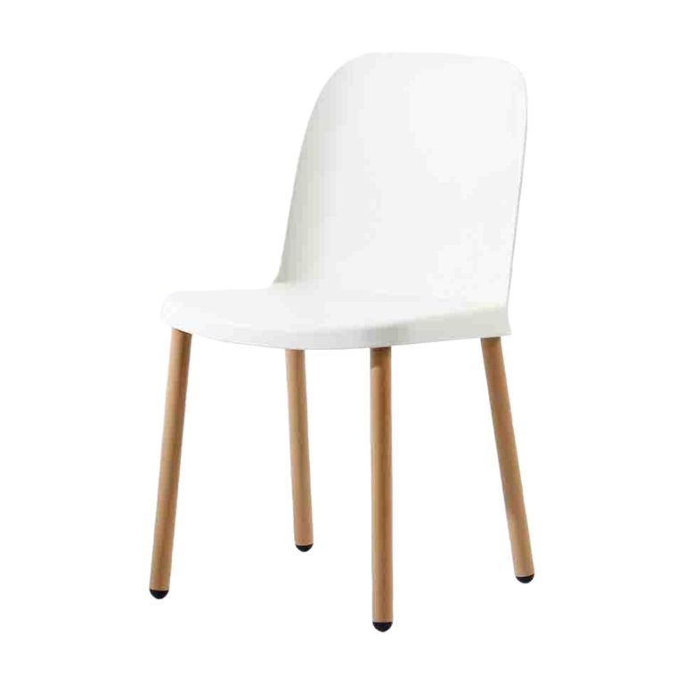 Plastic Chair PP (2 Chairs) - Morandi Colors | LEUKHOME
