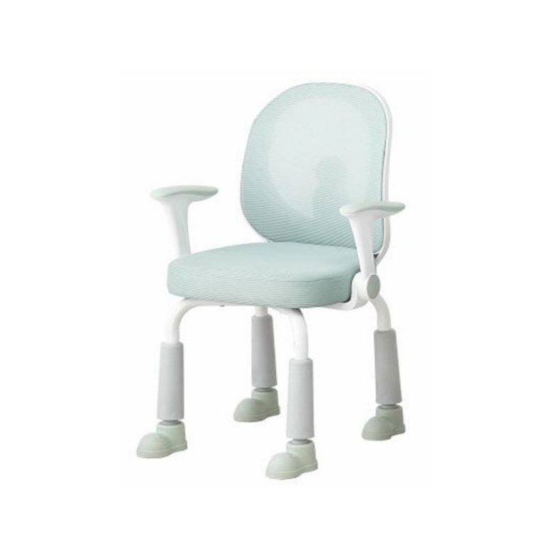 Blue Fabric Ergonomic Office Chair – Adjustable Growth Chair for Kids | LEUKHOME