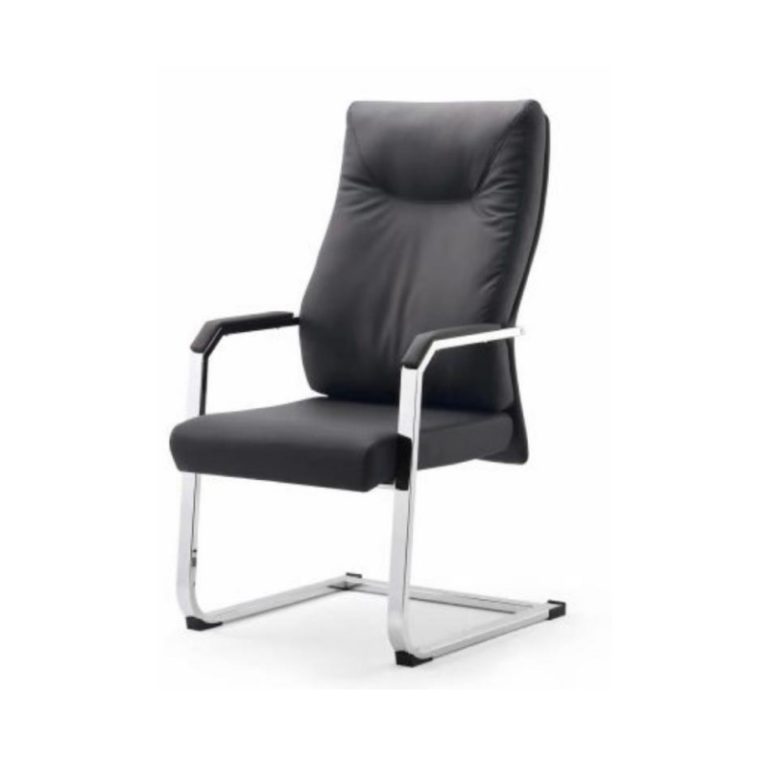 PU Upholstered Office Chair - Soft Touch & Sturdy | LEUKHOME