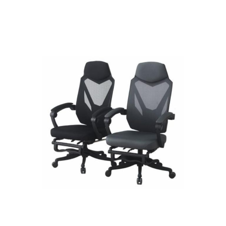 Black Fabric Ergonomic Office Chair | LEUKHOME