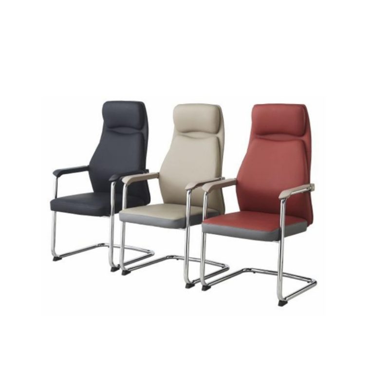 PU Upholstered Office Chair - Soft & Easy to Clean | LEUKHOME