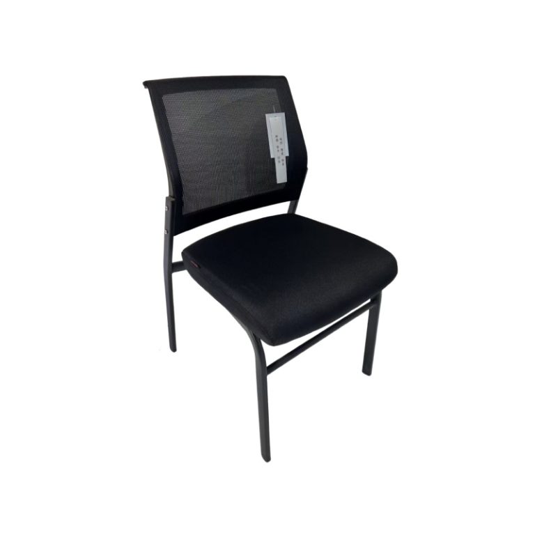 Black Ergonomic Design Office Chair - Breathable & Lightweight | LEUKHOME