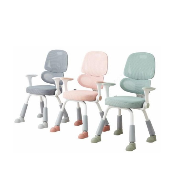 Fabric Ergonomic Design Office Chair - Macaron Colors | LEUKHOME