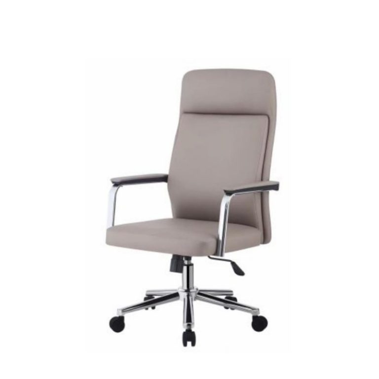 Grey Ergonomic Design Office Chair - Supportive & Flexible | LEUKHOME