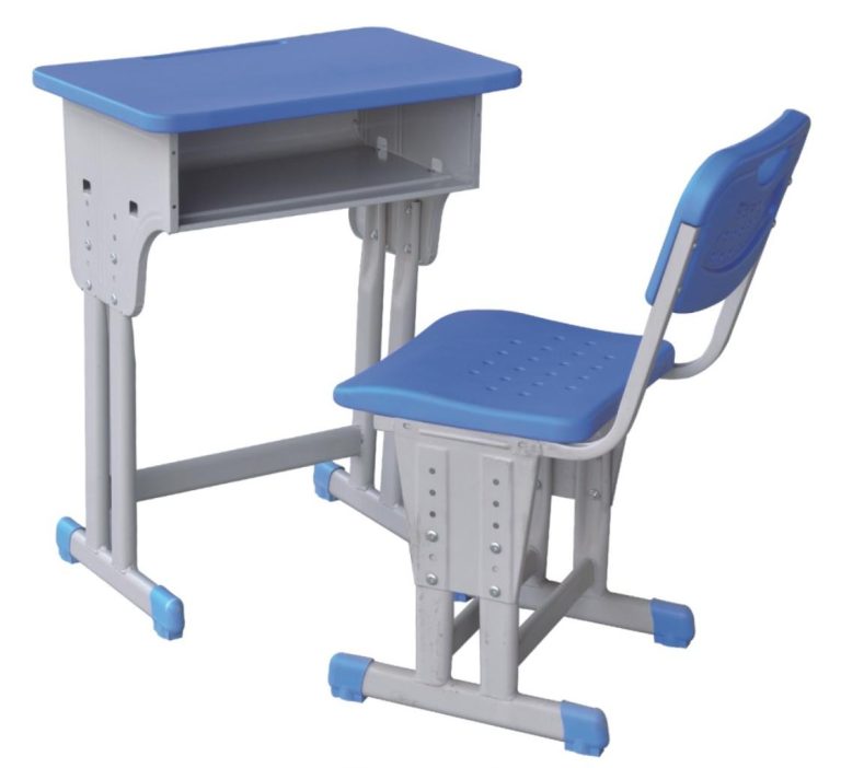 Vibrant Single Desk and Chair Sets | Dual - Color Design | LEUKHOME