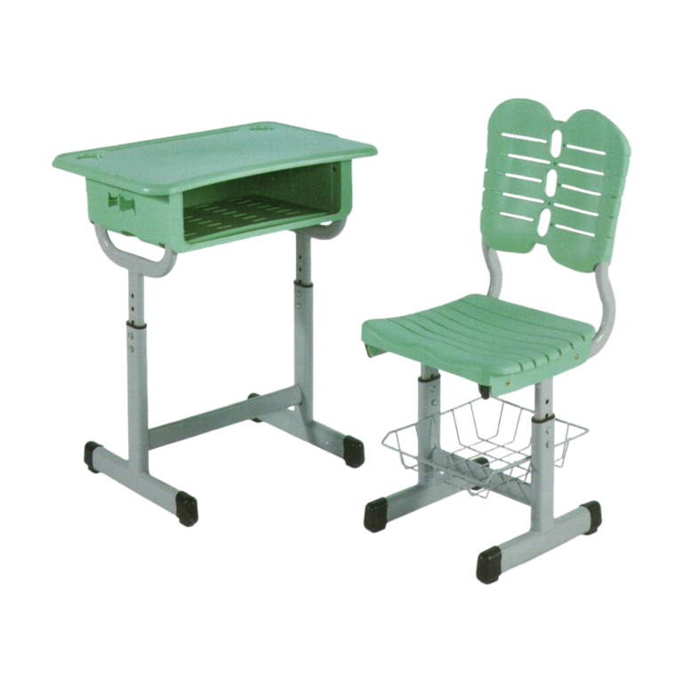 Single Study Desk and Chair, 1 Set (1 Table+1 Chair)
