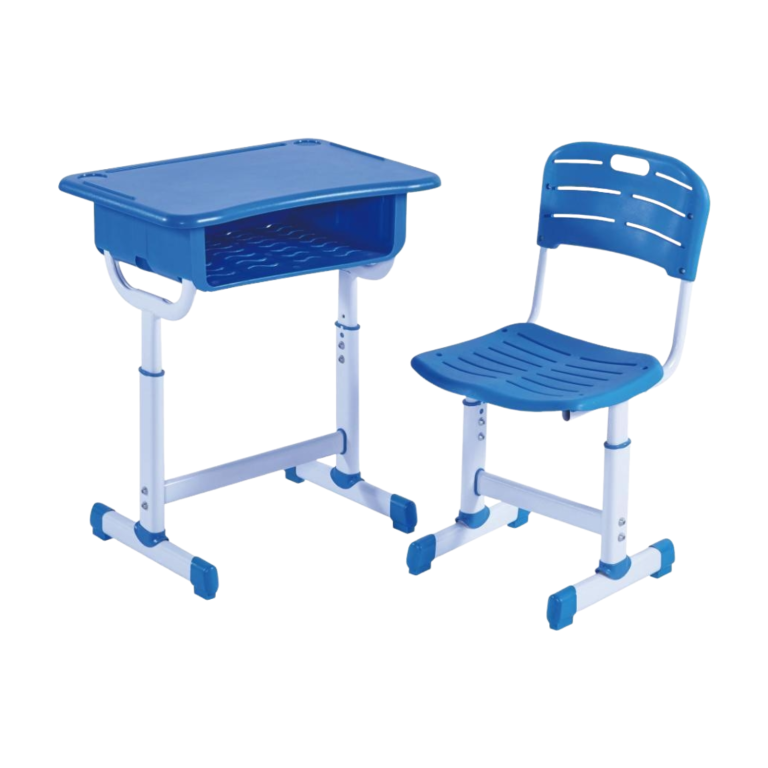 Single Study Desk and Chair, 1 Set (1 Table+1 Chair)