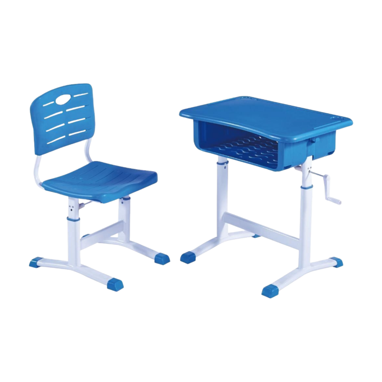 Single Study Desk and Chair, 1 Set (1 Table+1 Chair)
