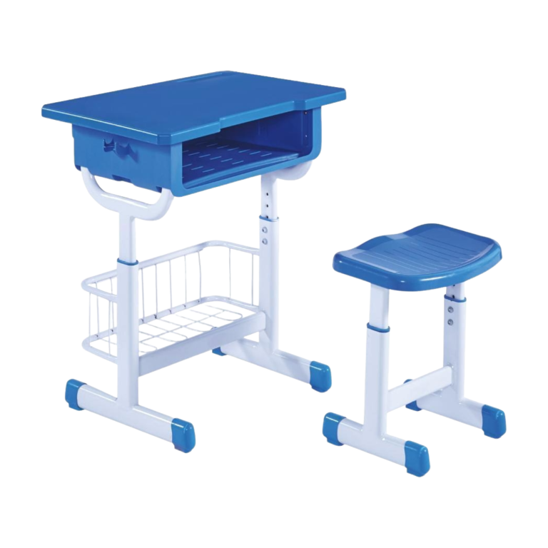 Single Study Desk and Chair, 1 Set (1 Table+1 Chair)