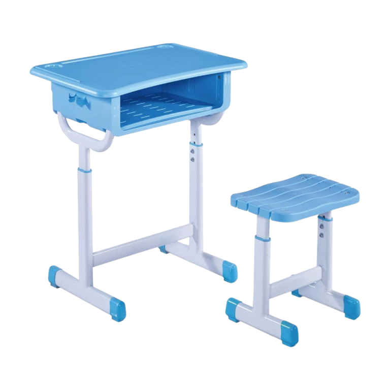 Single Study Desk and Chair, 1 Set (1 Table+1 Chair)