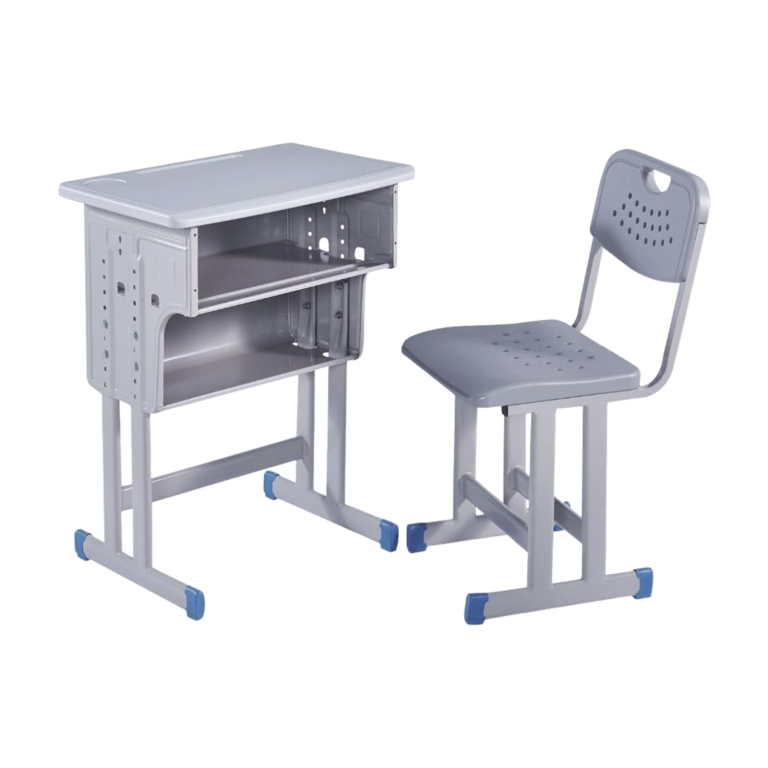 Single Study Desk and Chair, 2 Sets (2 Tables+2 Chairs)