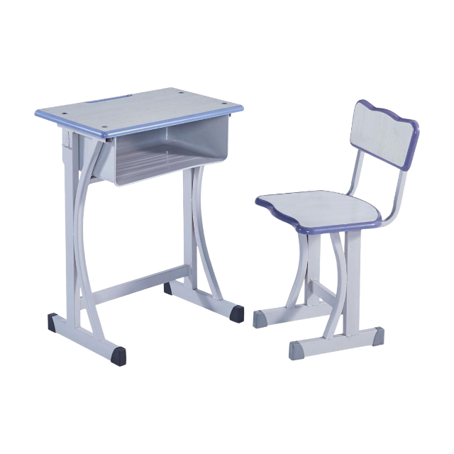 Single Desk and Chair, 1 Set (1 Table+1 Chair) LKS703DKTSL | LEUKHOME